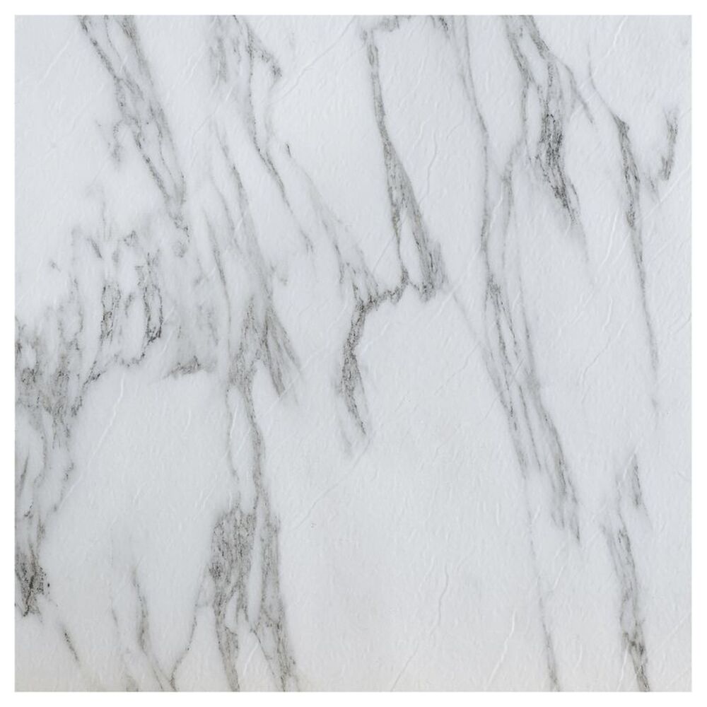 Ergode Nexus Bianco Marble 12x12 Self Adhesive Vinyl Floor Tile - 20 Tiles/20